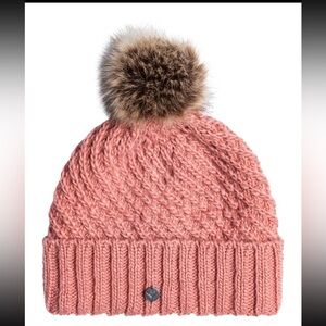 Roxy Dusty Rose Blizzard Beanie. New With Tags.